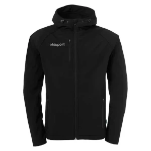 Uhlsport Veste Softshell Essential Black 13-14 Années Garçon,Fille