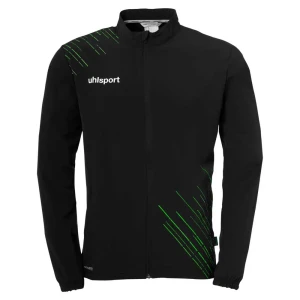 Uhlsport Veste Score 26 Evo Woven Black / Fluo Green 8 Années Garçon,Fille