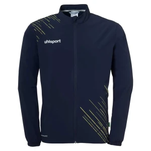 Uhlsport Veste Score 26 Evo Woven Navy / Fluo Yellow 13-14 Années Garçon,Fille