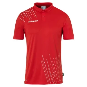Uhlsport Polo à Manches Courtes Score 26 Poly Red / White 4XL Homme