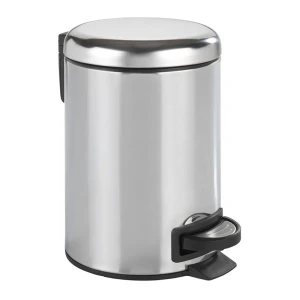 Wenko 22444100 Poubelle Acier Inoxydable 3l Silver One Size