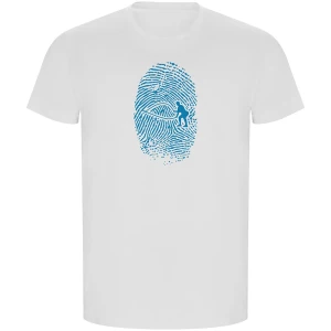 Kruskis T-shirt à Manches Courtes Crossfit Fingerprint Eco White M