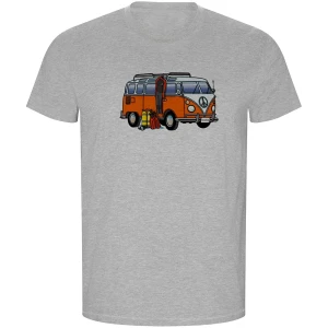 Kruskis Camiseta De Manga Corta Hippie Van Dive Eco Heather Grey S