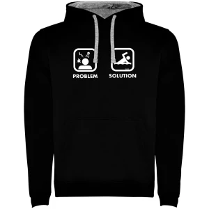 Kruskis Sweat à Capuche Problem Solution Swim Two-colour