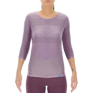 Uyn T-shirt à Manches Longues Natural Training Chinese Violet Melange L