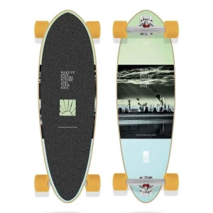 Long Island Longboard Global Warning 32.75´´ Black / Grey / White 10 Pulgadas
