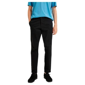 Selected Pantalon Chino New Miles Slim Fit Black 32 Homme