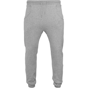 Build Your Brand Pantalon De Survêtement Heavy Deep Crotch Heather Grey M Homme