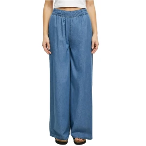 Urban Classics Pantalon Light Denim Sky Blue Washed 5XL Femme