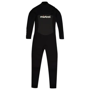 Mistral Combinaison En Néoprène à Manches Longues Et Fermeture éclair Dans Le Dos Pour Femme Storm Force 4/3 Mm Black / Black L Femme