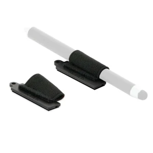 Mobilis 001081 Support Adhésif Pour Smartphone 10 Unités Black One Size unisex