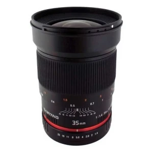 Samyang Objectif De L´appareil Photo 35 Mm F1.4 As Umc Mft Micro 4/3 Black One Size unisex