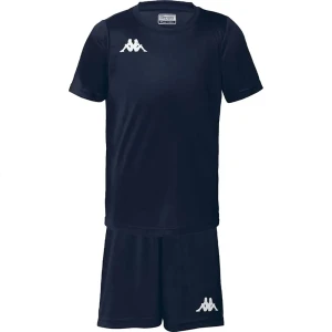 Kappa Ensemble à Manches Courtes Gorkit Blue Marine 8 Années Garçon,Fille