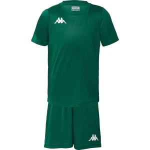 Kappa Ensemble à Manches Courtes Gorkit Green 4 Années Garçon,Fille