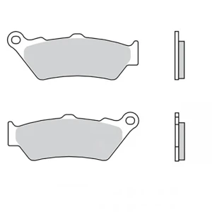Moto-master Pastillas De Freno 403302 Roadpro Black One Size