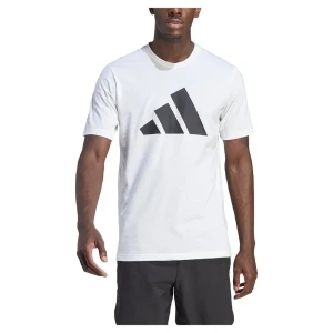Adidas T-shirt à Manches Courtes Essentials Feelready Logo White / Black M