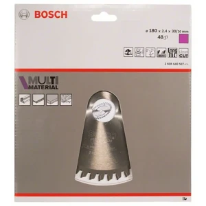Bosch Accesorios Lame De Scie Circulaire Multi-matériaux Mm Mu H 180x30-48 Grey One Size