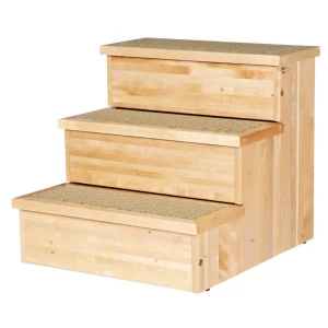 Trixie Escaleras De Madera De Haya Brown 40 x 38 x 45 cm
