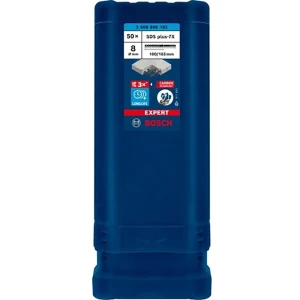 Bosch Broca Sds-plus Para Pared Expert 7x 8x100x165 Mm 50 Unidades Grey One Size