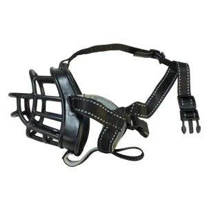 Arquivet Muselière Silicone Flexible Black x L-9 x 28 x 45-59 cm