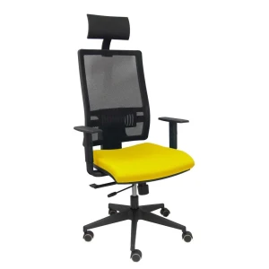 Piqueras Y Crespo Chaise De Bureau Ergonomique Traslack Bali Yellow One Size