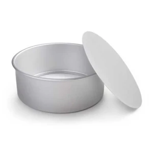 Ibili Molde Redondo Extra Alto Para Móvil 30x10 Cm Silver One Size