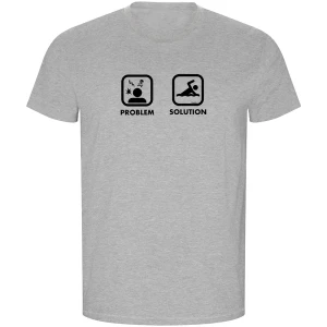 Kruskis Camiseta De Manga Corta Problem Solution Swim Eco Heather Grey L