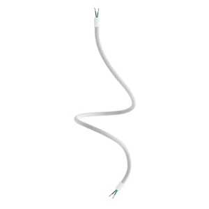 Cable Manguera Creative Flex Rm02 90 Cm Matte White / Silver 90 cm