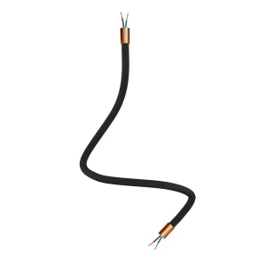 Cables Câble De Tuyau Creative Flex Rm04 60 Cm Satin Copper / Black 60 cm