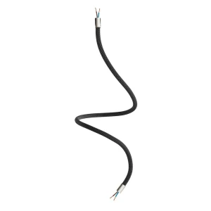 Cable Manguera Creative Flex Rz30 90 Cm Satin Titanium / Black Iron 90 cm