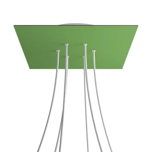 Creative Cables Kroq406f116 Xxl Rose-one Square Kit De Roses Prairie Verte Multicolor 400 mm
