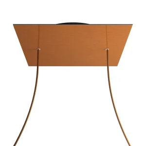 Creative Krovnq402f108 Xxl Rose-one Square Satin Copper Rose Kit Multicolor 400 mm
