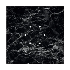 Creative Cables Panneau En Marbre Marquina Rose-one System Square Cvfq406f104 Grey 400 mm