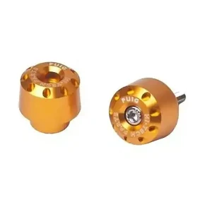 Puig Contrapesos De Manillar Yamaha Short Aluminium Gold One Size