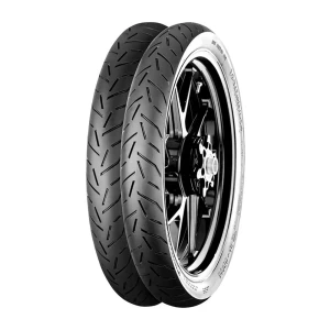 Continental Neumático Touring Contistreet Reinf M/c 47p Tl Black 2.75