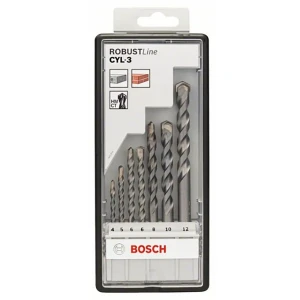 Bosch Broca Para Pared Cyl-3 4/5/6/8/10/12 Mm Grey One Size