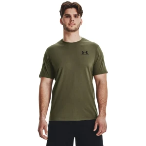 Under Armour T-shirt à Manches Courtes Sportstyle Lc Marine OD Green 390 / Black 001 XL