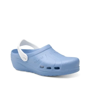 Feliz Caminar Sabots Asana Light Blue / White EU 37