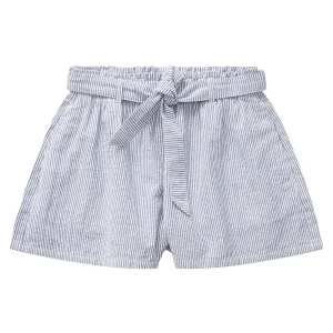 Tom Tailor Short 1031779 Belted Striped Thin Blue Vertical Stripe 104 cm Fille
