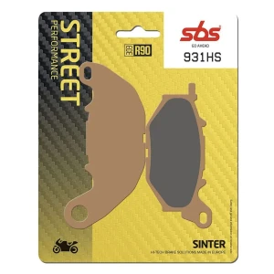 Sbs Pastillas De Freno Sinterizadas Street 931hs One Size