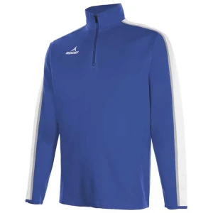 Mercury Equipment Sweat à Demi-zip Interlock London Blue / White 6 Années