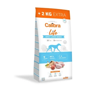 Calibra Croquettes Pour Chiens Adultes De Grande Race 12kg+ 2kg Multicolor 12kg+2kg
