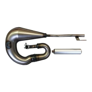 Tecnigas Silenciador No Homologado Proma Piaggio Ciao/bravo 50 Cc Chrome Not Homologated