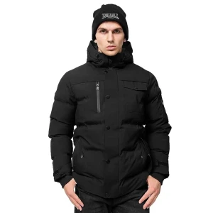 Lonsdale Veste Mallaig Black / White 2XL