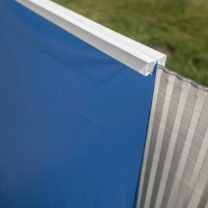 Gre Accessories Couverture De Piscine Acier 500x300x120 Cm