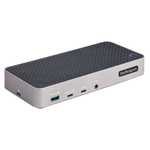 Startech Station D´accueil Triple Monitor Black / Silver One Size unisex