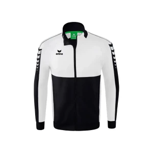 Erima Sweat-shirt à Zip Six Wings Worker Black / White XL Homme