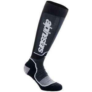 Alpinestars Calcetines Mx Plus Black / White EU 38-40 1/2