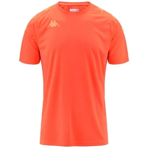 Kappa T-shirt à Manches Courtes Gianto Orange Flame 2XL Homme