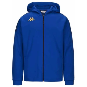 Kappa Sweat-shirt à Zip Grevolo Blue Sapphire / Blue Md Cobalt 14 Années Garçon,Fille